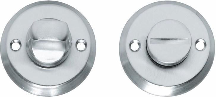 Intersteel WC-sluiting 8mm ø50x5mm messing chroom mat