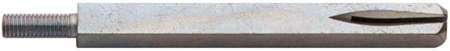 Intersteel Wisselstift schroefdraad M6 zaagsnede 8x90mm