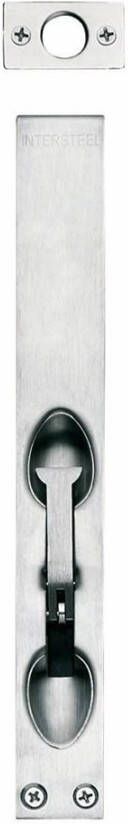 Intersteel Kantschuif rvs geborsteld 25mm 200 mm