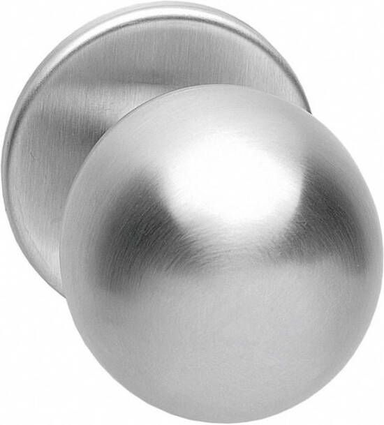 Intersteel Knop bol vast op rozet 4mm verdekt RVS