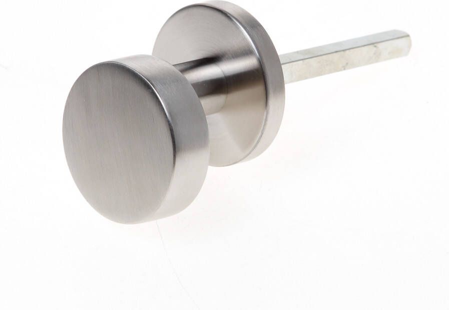 Intersteel Knop vast op rozet 55x8mm ital(EN1916STD).