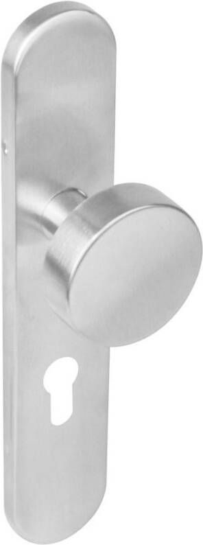 Intersteel Knschild PC 55 mm roestvaststaal geborsteld