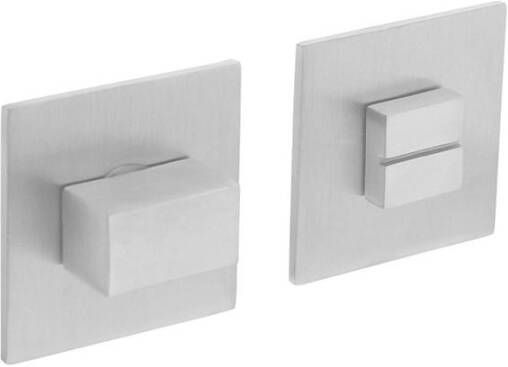 Intersteel Magneet rozet vierkant WC rvs geborst.