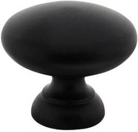 Intersteel Meubelknop paddenstoel Ø40mm zwart