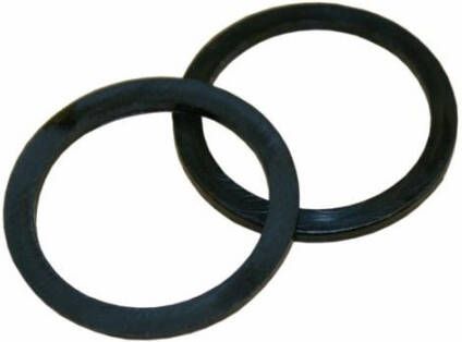 Intersteel Nylon ring 16mm plat zwart