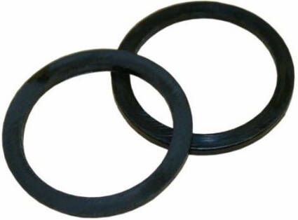Intersteel Nylon ring 18mm plat zwart