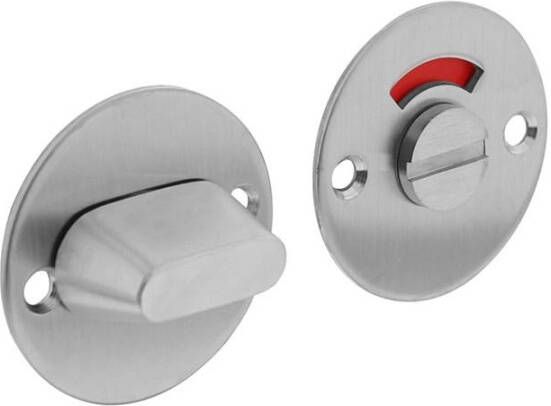 Intersteel Rozet rond plat 50 mm WC met 8 mm stift rvs g