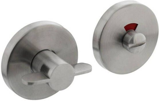 Intersteel Rozet WC kunststof roestvaststaal geborsteld