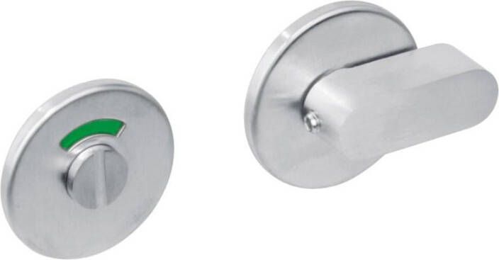 Intersteel Rozet WC rond plat roestvaststaal geborsteld