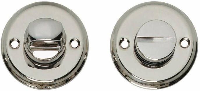 Intersteel Rozet WC schroefgat nikkel