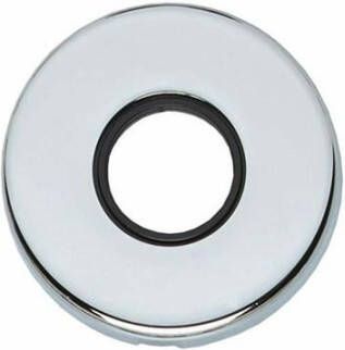 Intersteel Rozetten kunststof verdekt ø49x7mm messing verchroomd