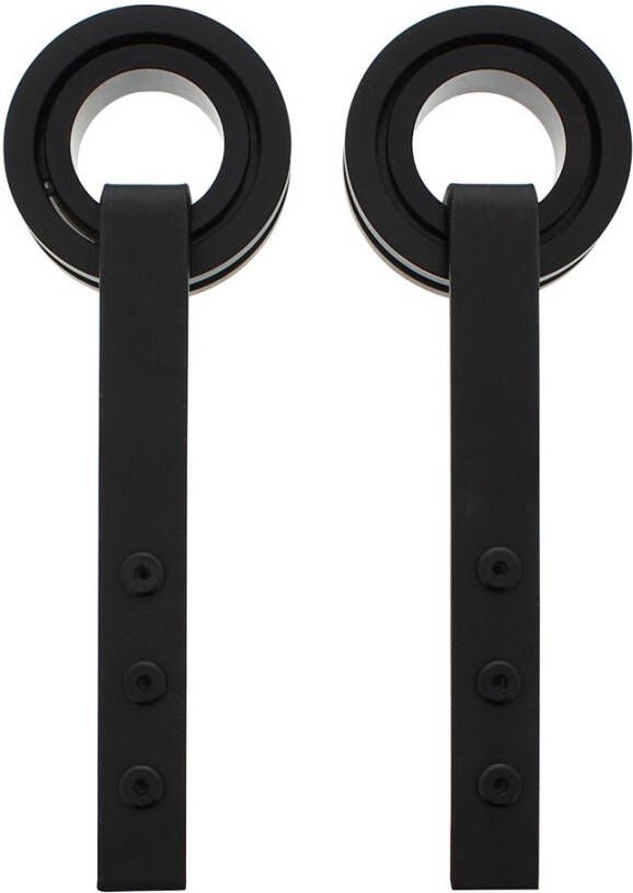 Intersteel Set van 2 rollers open wiel 255mm tbv schuifd