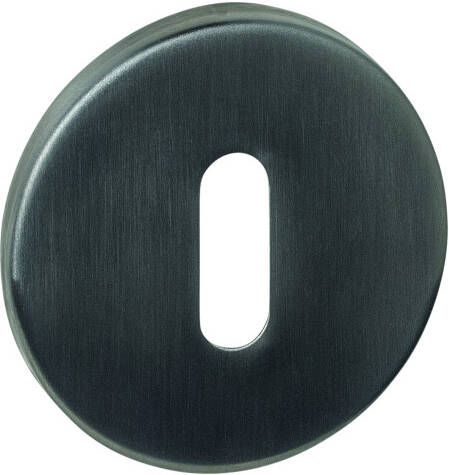 Intersteel Sleutelrozetten verdekt ø52x6mm PVD antraciet