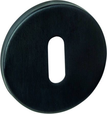 Intersteel Sleutelrozetten verdekt ø52x6mm PVD zwart