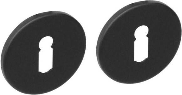 Intersteel Sleutelrozetten verdekt ø53x5mm structuur zwart