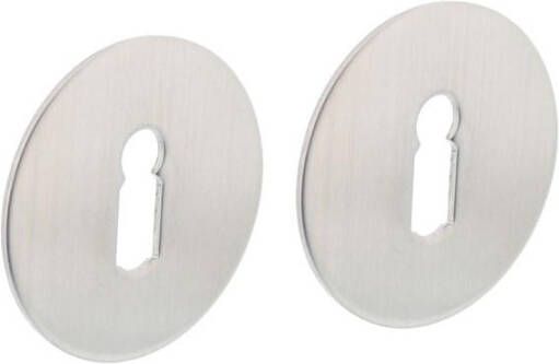 Intersteel Sleutelrozetten zelfklevend ø55x2mm rvs