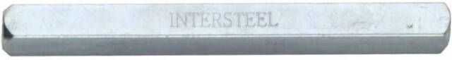 Intersteel Stift beide zijden hol 8x100mm horizontaal verticaal (voor L model gatdeel linkswijzend)