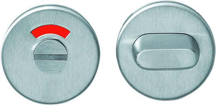 Intersteel Toiletgarn.rvs rond plat verdekt