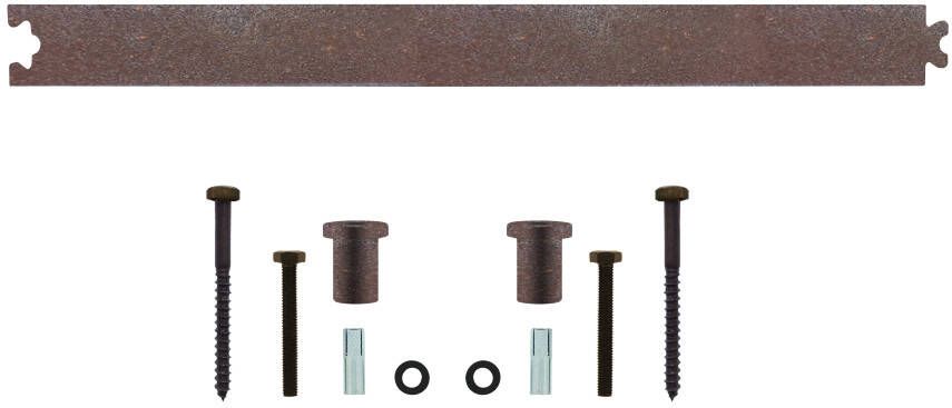 Intersteel Tussenrail 45cm tbv schuifdeursysteem inclusi