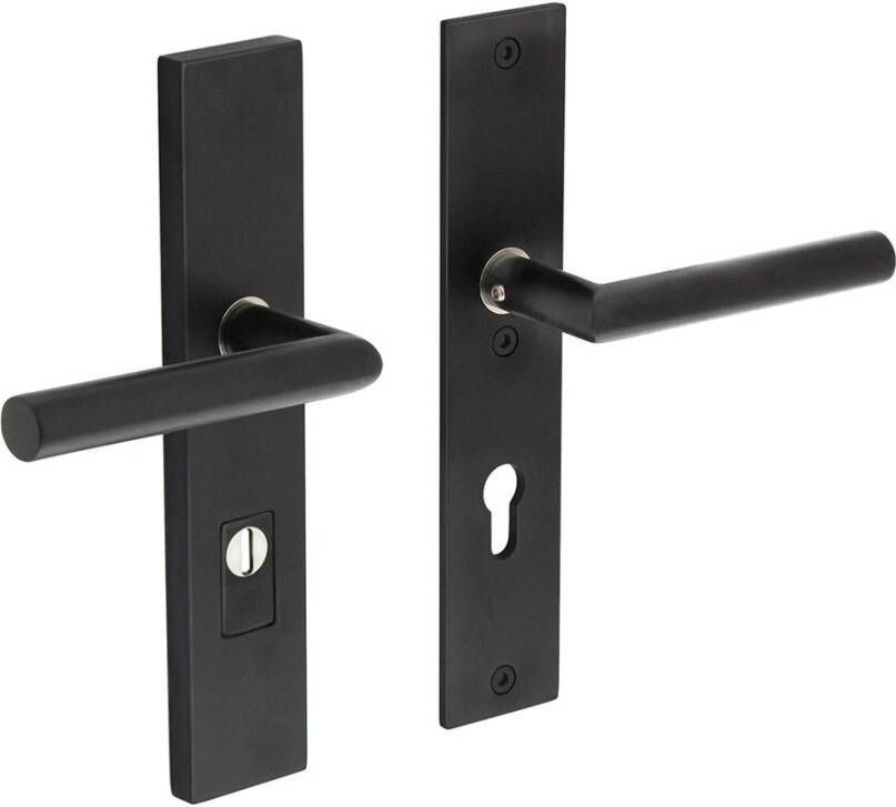 Intersteel Veiligheidsbeslag KTB PC mat zwart 55 mm