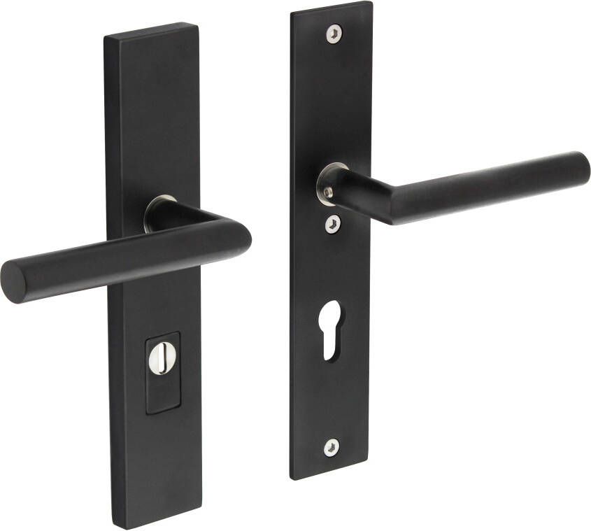 Intersteel Veiligheidsbeslag KTB PC mat zwart 72 mm