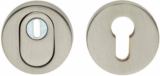 Intersteel Veiligheidsrozet SKG3 met KTB nikkel mat