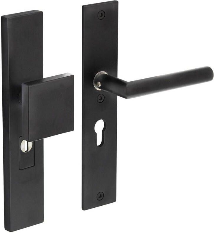 Intersteel VH-beslag KTB PC rechth. mat zwart 55 mm