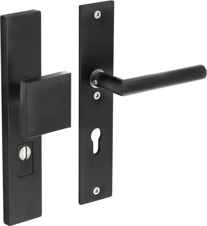 Intersteel VH-beslag KTB PC rechth. mat zwart 72 mm