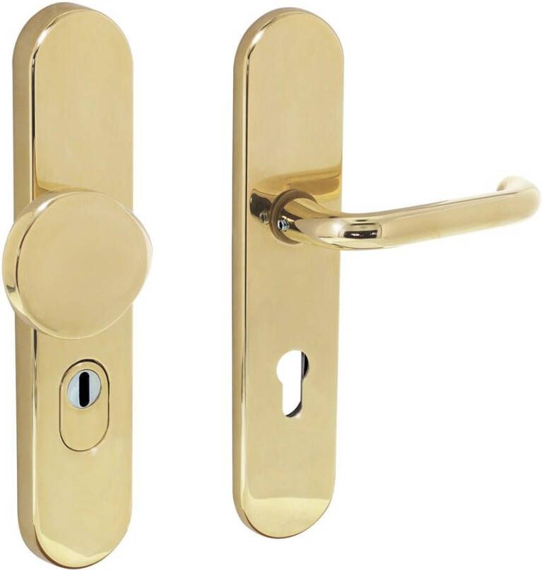 Intersteel VH-beslag SKG3 PC 72 mm ovaal met KTB mess. g