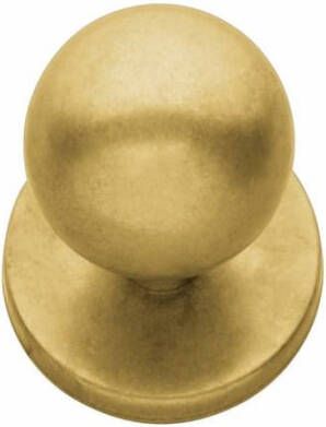 Intersteel Voordeurknop bolrond messing getrommeld