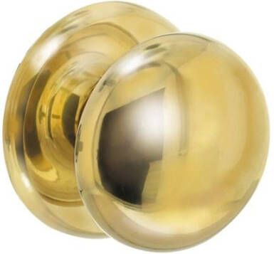 Intersteel Voordeurknop zwaar messing ongelakt