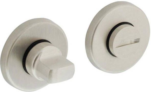 Intersteel WC-sluiting 5mm kunststof verdekt ø49x7mm messing nikkel mat