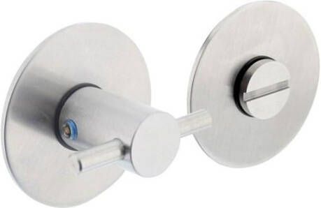 Intersteel WC sluiting 5mm renovatie zelfklevend ø55x2mm rvs