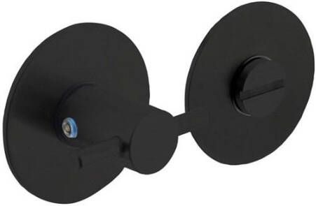 Intersteel WC sluiting 5mm renovatie zelfklevend ø55x2mm rvs zwart