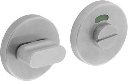 Intersteel WC-sluiting 6mm staal verdekt met nokken ø55x8mm zonder venster rvs