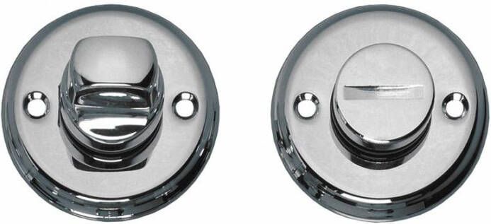 Intersteel WC-sluiting 8mm ø50x5mm messing verchroomd