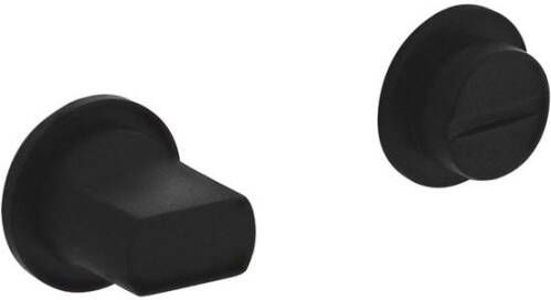 Intersteel WC-sluiting 8mm minimalistisch zelfklevend ø30x2 5mm rvs zwart