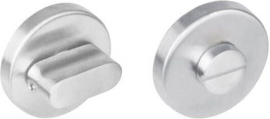 Intersteel WC-sluiting 8mm staal verdekt met nokken ø53x8mm zonder venster rvs