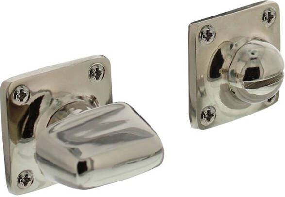 Intersteel WC-SLUITING 8MM VIERK.NIKKEL