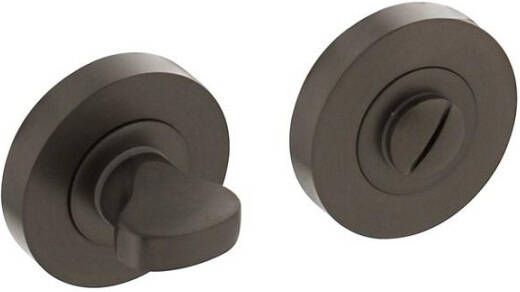 Intersteel WC-sluiting verdekt ø52x10mm met nokken en stift 8x8mm antraciet grijs