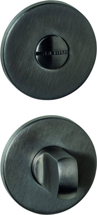 Intersteel WC-sluiting verdekt ø52x6mm met stift 6-8mm PVD antraciet