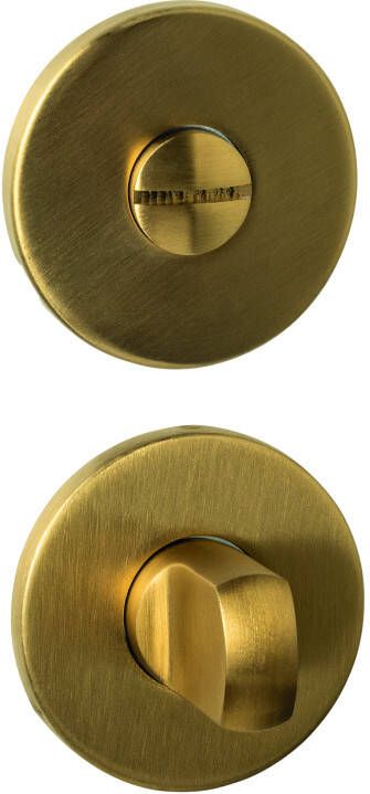 Intersteel WC-sluiting verdekt ø52x6mm met stift 6-8mm PVD messing mat