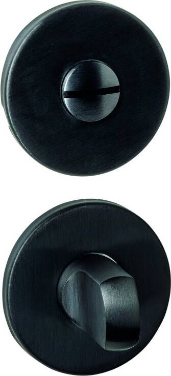 Intersteel WC-sluiting verdekt ø52x6mm met stift 6-8mm PVD zwart