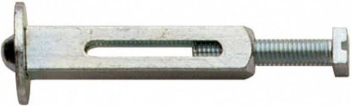 Intersteel Wisselstift kort met ronde achterplaat 8x40mm