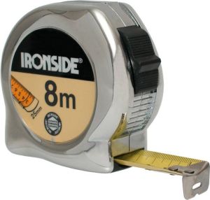 Ironside Rolbandmaat chr.pro 8mx25mm