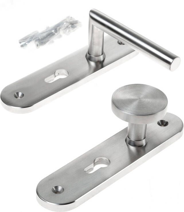 JRS Knop- krukgarn.rvs mas.hks-model afger.PC55