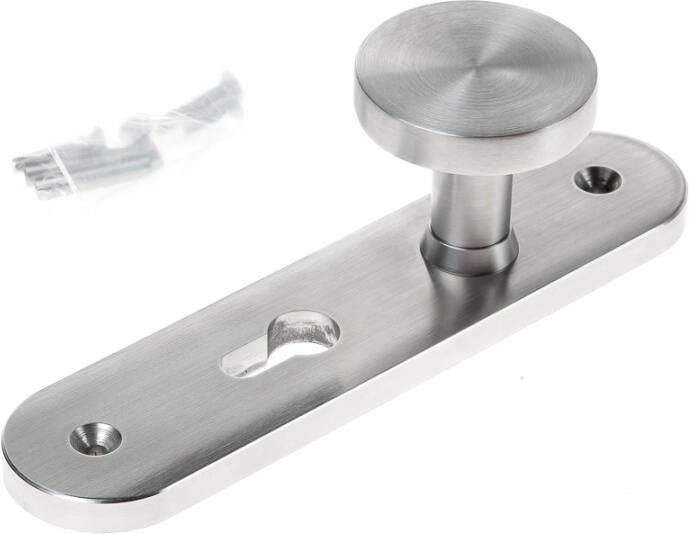 JRS Knopschild rvs massief afgerond PC55