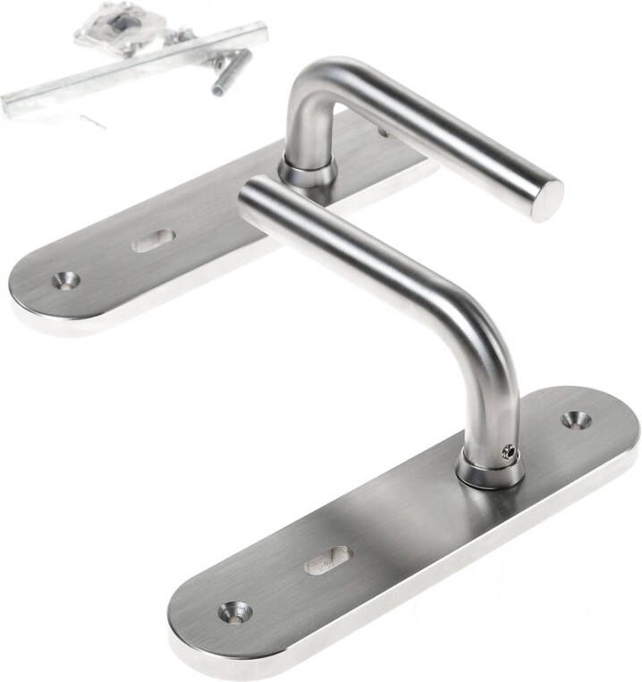 JRS Krukgarn.rvs massief l-model afger.sl72