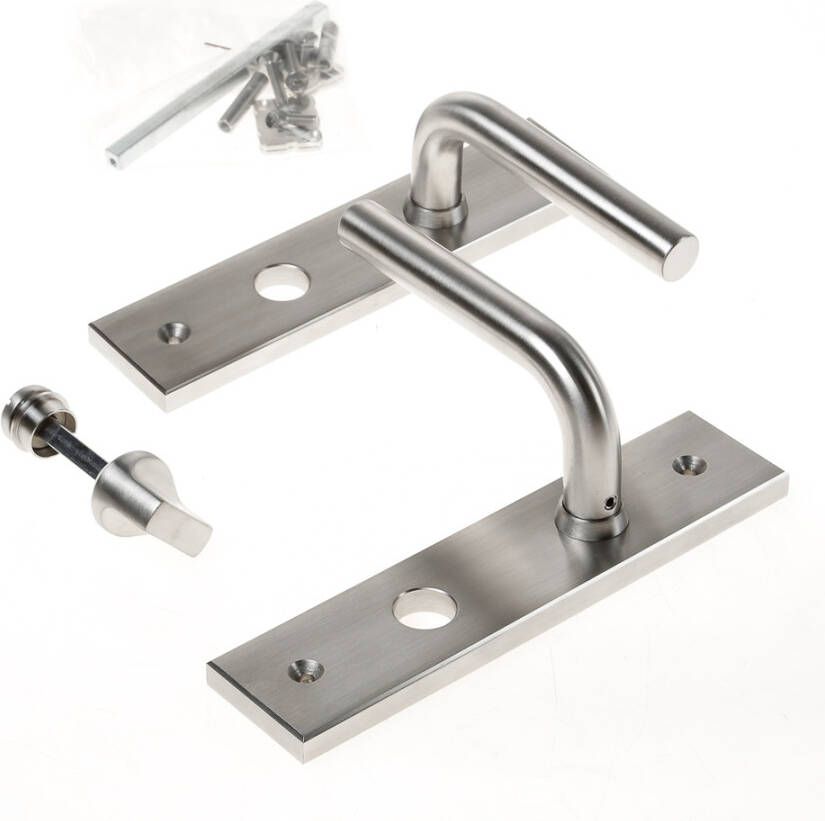 JRS Krukgarn.rvs massief l-model rechth.wc8x72