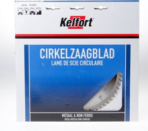 Kelfort Cirkelz.blad metaal 216x30 60t